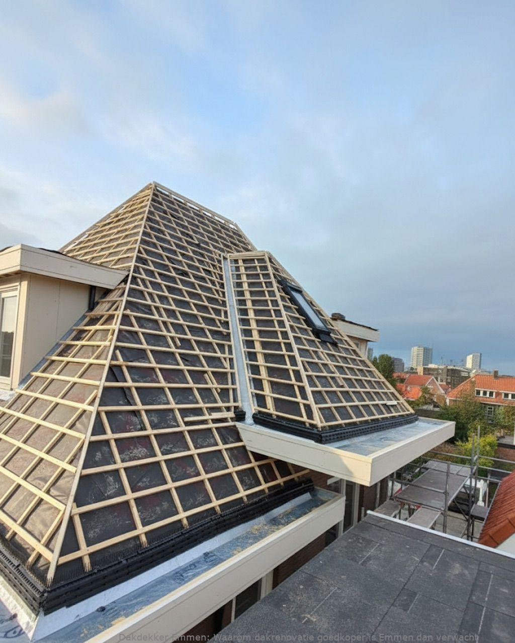 Waarom dakrenovatie goedkoper is Emmen dan verwacht
